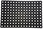 Uksematt Domoletti Rho 002, must v., 40 cm x 60 cm x 1.2 cm