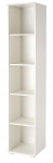 P&otilde;randariiul Lima SL-1, valge, 40 cm x 40 cm x 200 cm