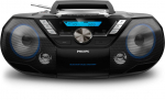 Magnetoola Philips AZB 798T, 12 W, must v.