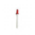 Alumiiniumist needid poolringikujulise peaga Haushalt RAL3020, 3.2 mm x 6 mm, 50 tk