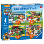 Pusle 4in1 Ravensburger Paw Patrol 06936, 14 cm x 19 cm, 72 tk, mitmev&auml;rviline