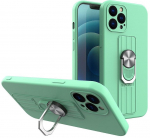 Telefoni &uuml;mbris Hurtel Ring Case, Apple iPhone 12 mini, m&uuml;nt (mint) v.