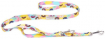 Koera rihm Amiplay Be Happy 7in1 Donut, mitmev&auml;rviline, L, 1-2 m x 25 mm