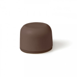 Uksestopper Haushalt, 2.2 cm, &Oslash; 3 cm, plastik, pruun
