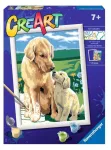 Maalimine numbrite j&auml;rgi Ravensburger CreArt 20048, mitmev&auml;rviline