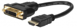 Adapter MicroConnect HDMI to DVI-I HDMI male, DVI-I female, 0.15 m, must