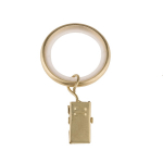 Klambritega r&otilde;ngad Domoletti 90210024, 1.9 cm, kuldne v., 10 tk