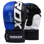 MMA kindad RDX Grappling Rex T6 Plus GGR-T6U-S+, sinine/valge/must, S