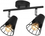 Valgusti lagi Lucy THK-073235, E14, 2 x 40 W, must v.