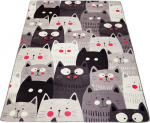 Koridorivaip Conceptum Hypnose Cats 876CHL1274, mitmev&auml;rviline, 300 cm x 80 cm