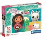 Pusle Clementoni Gabbys Dollhouse 20281, 23.5 cm x 33.5 cm, 30 tk, mitmev&auml;rviline