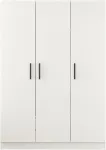 Riidekapp Kalune Design Kale 2250, valge v., 135 cm x 52 cm x 210 cm