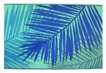 Vaip v&auml;literrassidele Palma 000858, sinine v./roheline v., 180 cm x 120 cm