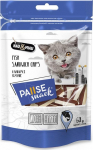 Kassimaius Hau&Miau Pause Fish Sandwiches Chips, kalaliha, 0.06 kg