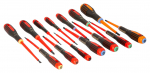Kruvikeerajate komplekt Bahco ERGO&trade; Insulated Screwdriver Set, isoleeritud, 20 cm, 14 tk