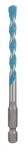 Universaalne puur Bosch Expert, universaalne, hex-9, hex, 6 mm x 10 cm
