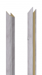 Vertikaalne ukseraam Domoletti, 209.5 cm x 14 - 18 cm x 2 cm, parempoolne, hall tamm v.