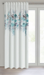 &Ouml;&ouml;kardin ZLK-02, valge v./sinine v., 140 cm x 270 cm
