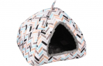 N&auml;riliste voodi Flamingo Clavio Igloo, 23 cm x 23 cm x 23 cm, mitmev&auml;rviline