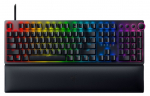 Juhtmega m&auml;nguklaviatuur Razer Huntsman V2 Razer Purple, EN, must v.