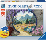 Pusle Ravensburger Into A New World 13576, 36 cm x 49 cm, 300 tk, mitmev&auml;rviline
