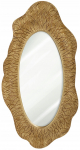 Peegel Luxurious LU/14, rippuv, 52 cm x 98 cm, kuldne v.
