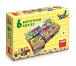 Pusle Dino Vehicles, 6 tk, mitmev&auml;rviline