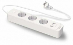 Pikendusjuhe TP-Link, Smart Wi-Fi, 1.5 m, 3 pesa, 3USB
