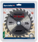 Saeketas Specialist+ 51/1-18524, 185 mm x 16 mm