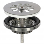 Ventiil sifoonile, matt kroom