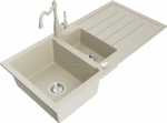 K&ouml;&ouml;givalamu koos kraaniga Mexen Andres Beige, graniit, 100 cm x 50 cm x 20 cm, beige