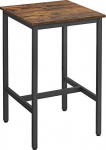 Baarilaud Vasagle, pruun v./must v., 60 cm x 60 cm x 92 cm