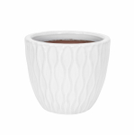 Lillepott Domoletti GG.6691.029, keraamiline/savi, &Oslash; 29 cm, valge v.