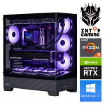 Statsionaarne arvuti Intop Ryzen 5 7500F, 3 TB, DDR5 16 GB, SSD+HDD 1 TB 2 TB, NVIDIA GeForce RTX 5050 8 GB GDDR6, Windows 11 Home