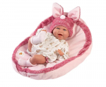 Nukk - imik koos tarvikutega Llorens Mimi Fuchs 74134, 42 cm, roosa v.