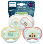 Luttide komplekt Philips Avent Ultra Air Night Neutral, 0 kuud, roheline v./helesinine v.