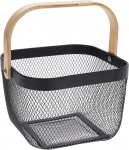 Korv 170491750, puit/metall, 25 cm x 24.5 cm