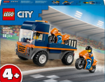 Konstruktor LEGO&reg; City Mootorratta transpordiveok 60491, 88 tk
