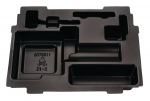 T&ouml;&ouml;riistakasti vooder Makita 837661-1, 38 cm x 28 cm x 6.5 cm, must v.