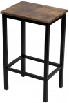 Baaritool Belivio Pax Rustical WER89026, matt, pruun v./must v., 30 cm x 40 cm x 65 cm