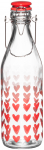Pudel Marjukka 652364, 88 mm, 1 l, l&auml;bipaistev v./punane v.