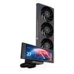 Veejahuti protsessorile Thermalright Trofeo Vision 360 ARGB BLACK, 403 mm x 27 mm
