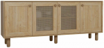 Konsoollaud Kalune Design Bohemian 1600-151, p&auml;hklipuu v., 40 cm x 180 cm x 75 cm