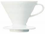 Kohvi tilguti Hario V60-02, 0.3 l, valge v.