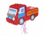 Dekoratsioon GoDan Fire Truck, punane v., 47 cm