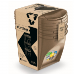 Pr&uuml;gi sorteerimise s&uuml;steem Keden Sortibox Eco Wood, 3 x 25 l l, pruun v.