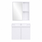 Vannitoa m&ouml;&ouml;bli komplekt ModernHome TKJ-BC-65-5, valge v., 45.5 cm x 57 cm x 103 cm