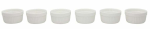 Keraamiline k&uuml;psetusvorm, komplekt Kitchen&GO, valge v., 7 cm x 7 cm, 0.08 l
