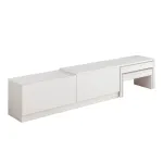 TV-laud Kalune Design Nest, valge v., 180 cm x 30 cm x 36 cm
