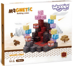 Magnetkonstruktor Woopie Cubes Pixels, 74 tk, mitmev&auml;rviline